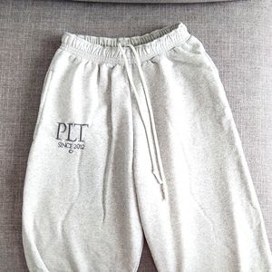 PLT light grey joggers size s